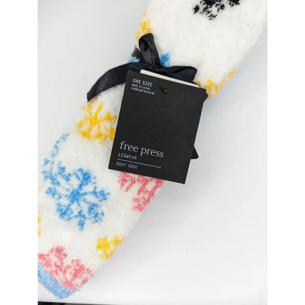 Polar Bear Cozy Socks Free Press Pack of 2